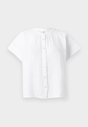 GAP, GAUZE - Πουκαμίσα με κουμπιά - fresh white