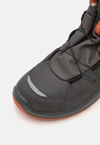 Lowa FIRO GTX HI JR UNISEX - Zimné čižmy - anthrazit/orange