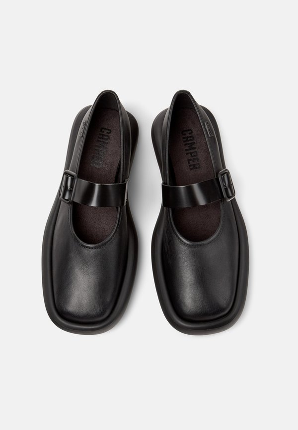 ONDA - Ankle strap ballet pumps - schwarz3