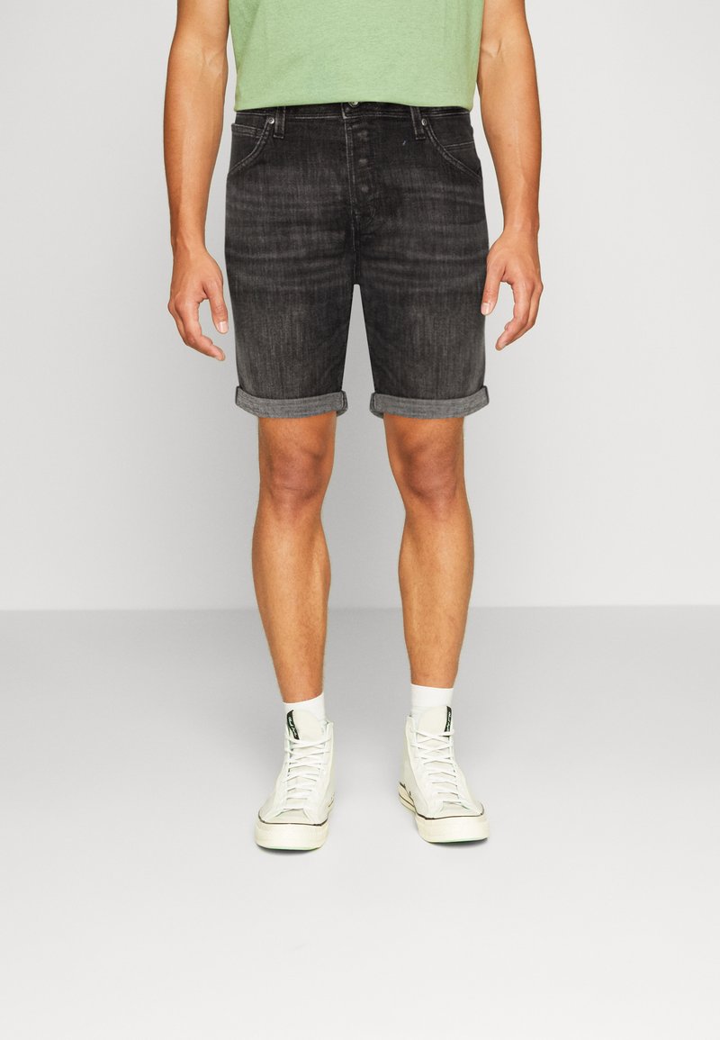 Jack & Jones JJIRICK Denim shorts black denim Zalando.co.uk