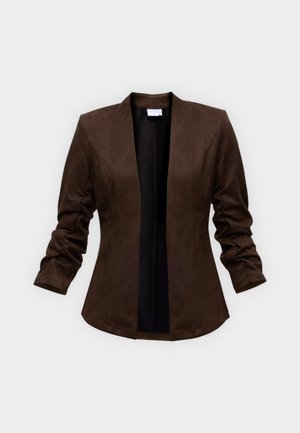 VILA, VINANCY HER  - Blazer - coffee bean