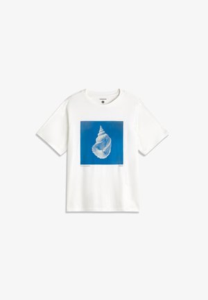 Thinking Mu, ZACH - T-Shirt print - white