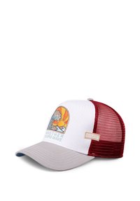 Coastal TRUCKER STUPID WAVE - Cap - white grey