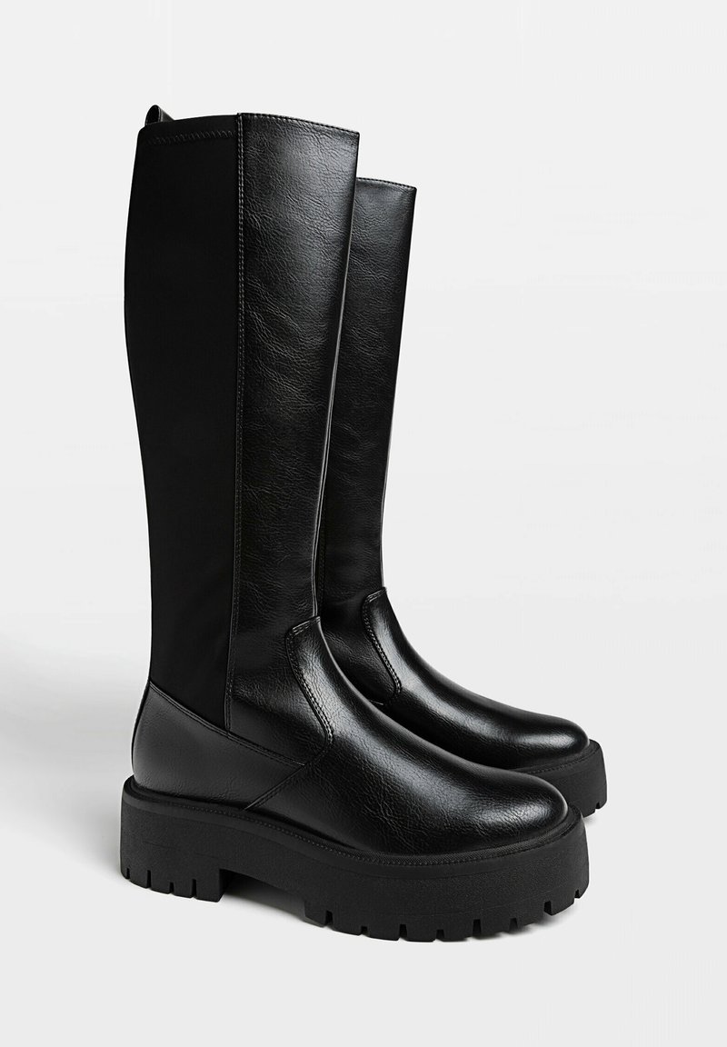 Stradivarius Bottes Bottes Femme Cuir Zalando Stradivarius Bottes - Main Image