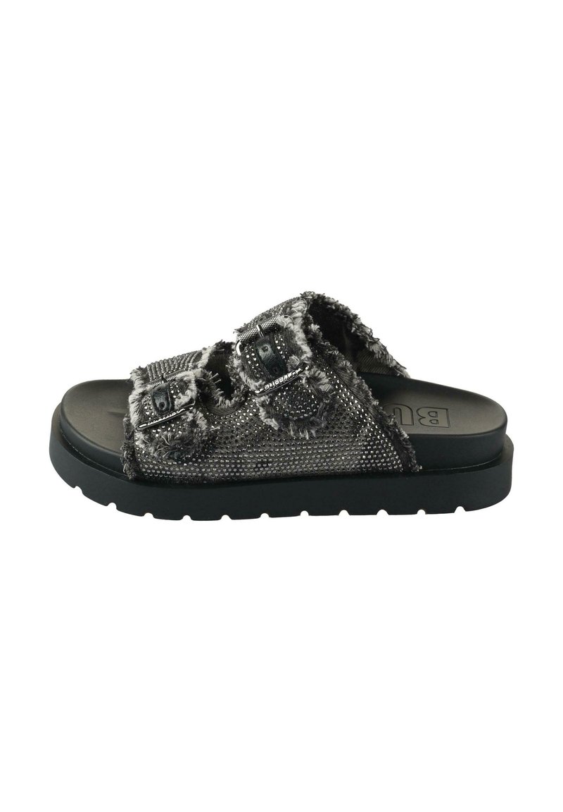 Buffalo - ARI SPARK - Mules - black grey, Enlarge