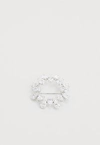 MATRIX BROOCH PEAR - Broška - white