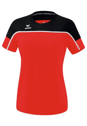 Erima FUSSBALL  TEAMSPORT  CHANGE BY - Sport T-Shirt - rot schwarz weiss