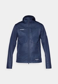 ULTIMATE HOODED JACKET MEN - Softshellová bunda - marine
