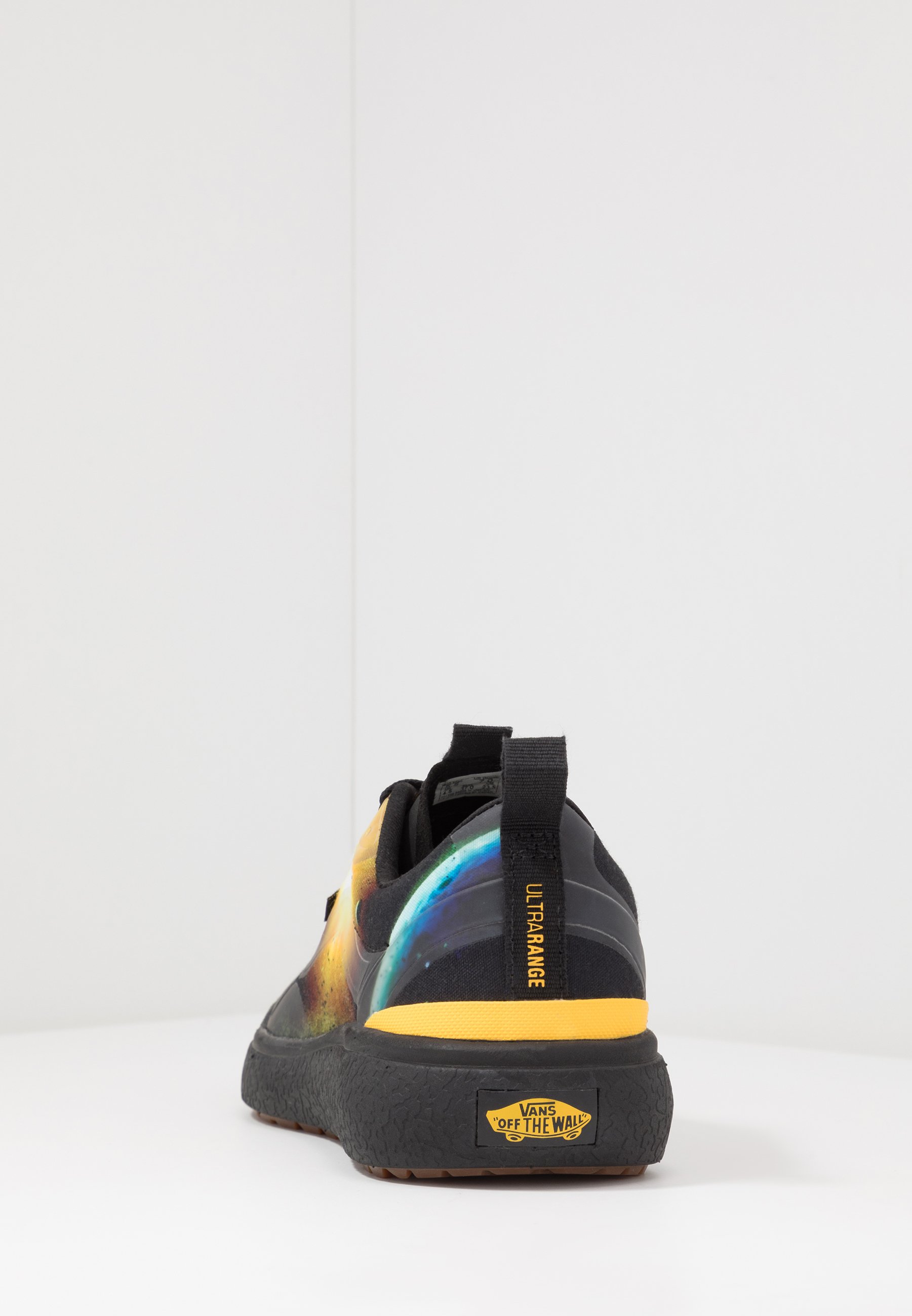 black and yellow vans