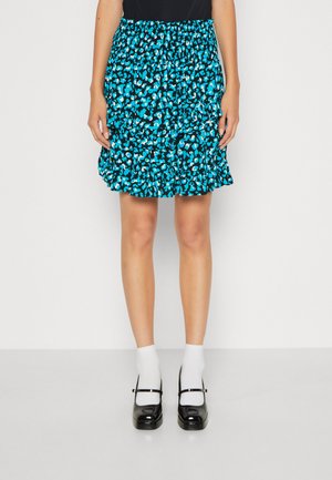 YAS YASALIRA SMOCK SKIRT - Fustă mini - black