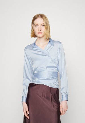 WRAP - Blouse - blue