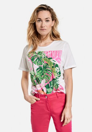 Print T-shirt - white