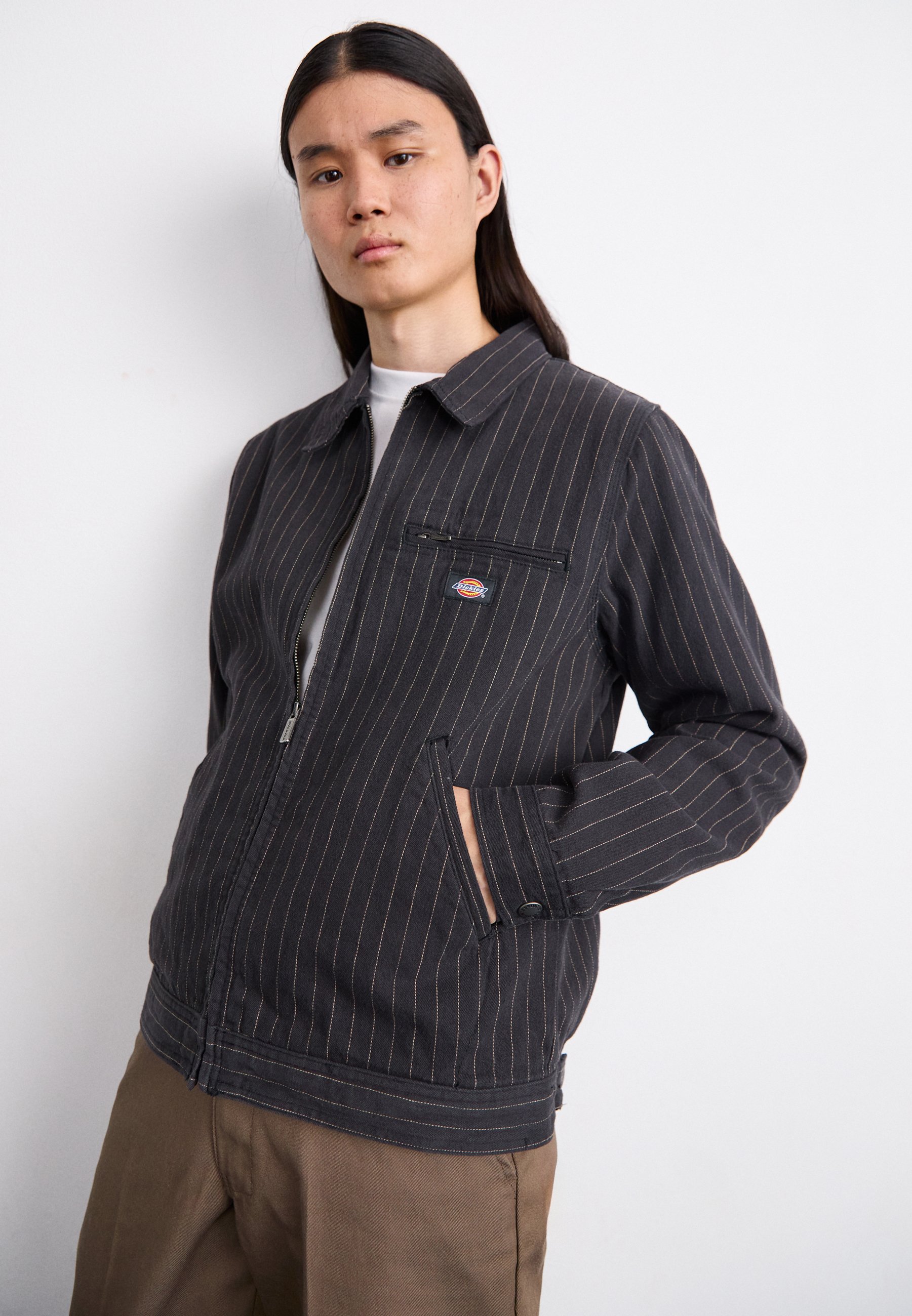 Dickies SERVICE PAINTER JACKET - Denim jacket - black