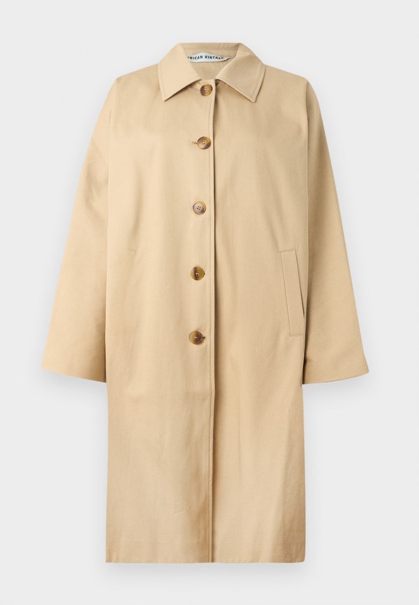 GOZZY - Classic coat - sesame3
