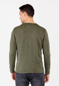 Key Largo ANGELO ROUND - Sudadera - urban khaki
