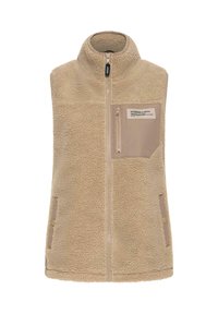 Oxmo OXABBY - Veste sans manches - dune/beige chiné - ZALANDO