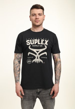 BROCK - T-shirts print - black
