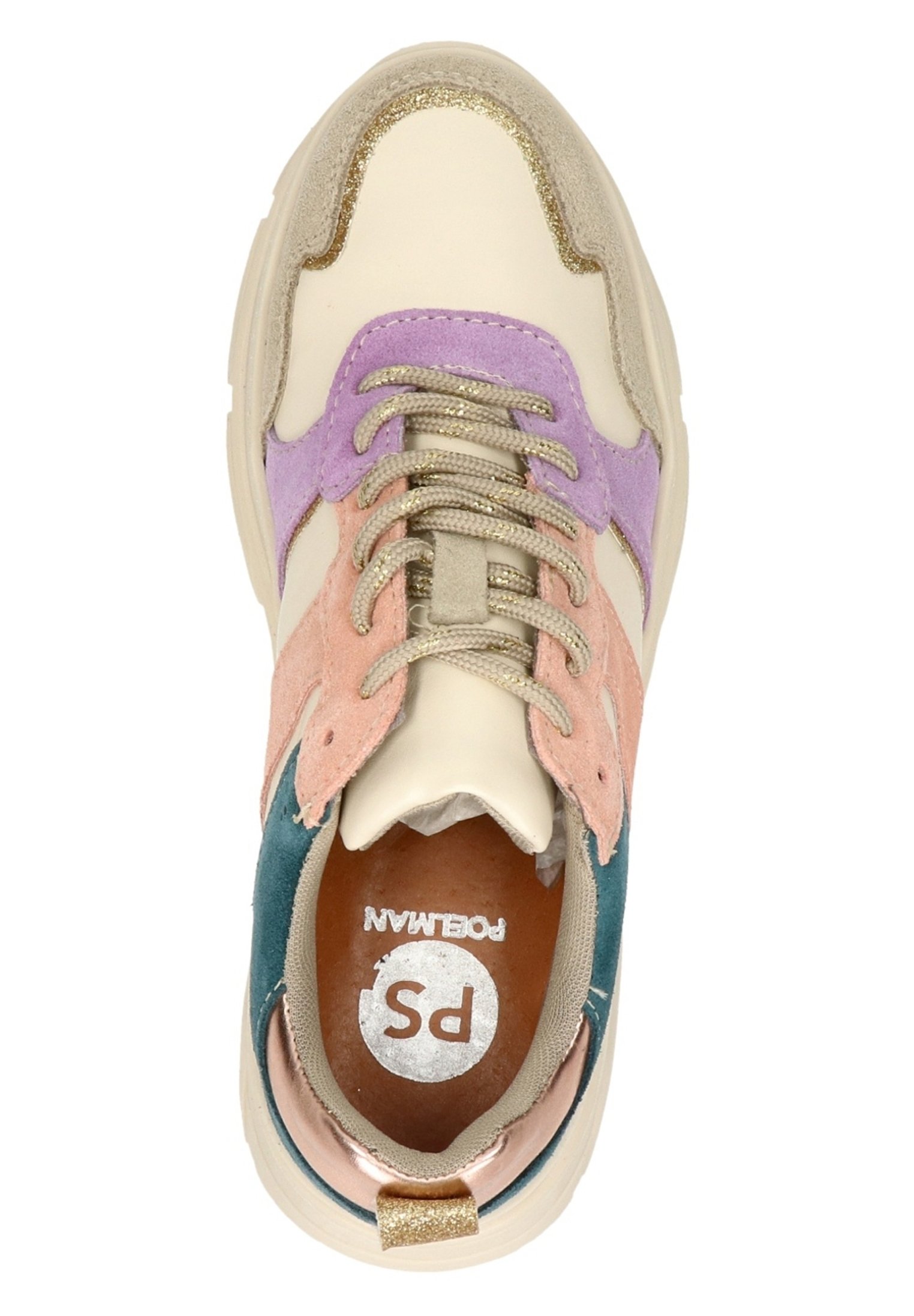 PS POELMAN Sneakers laag - beige/meerkleurig - Zalando.nl