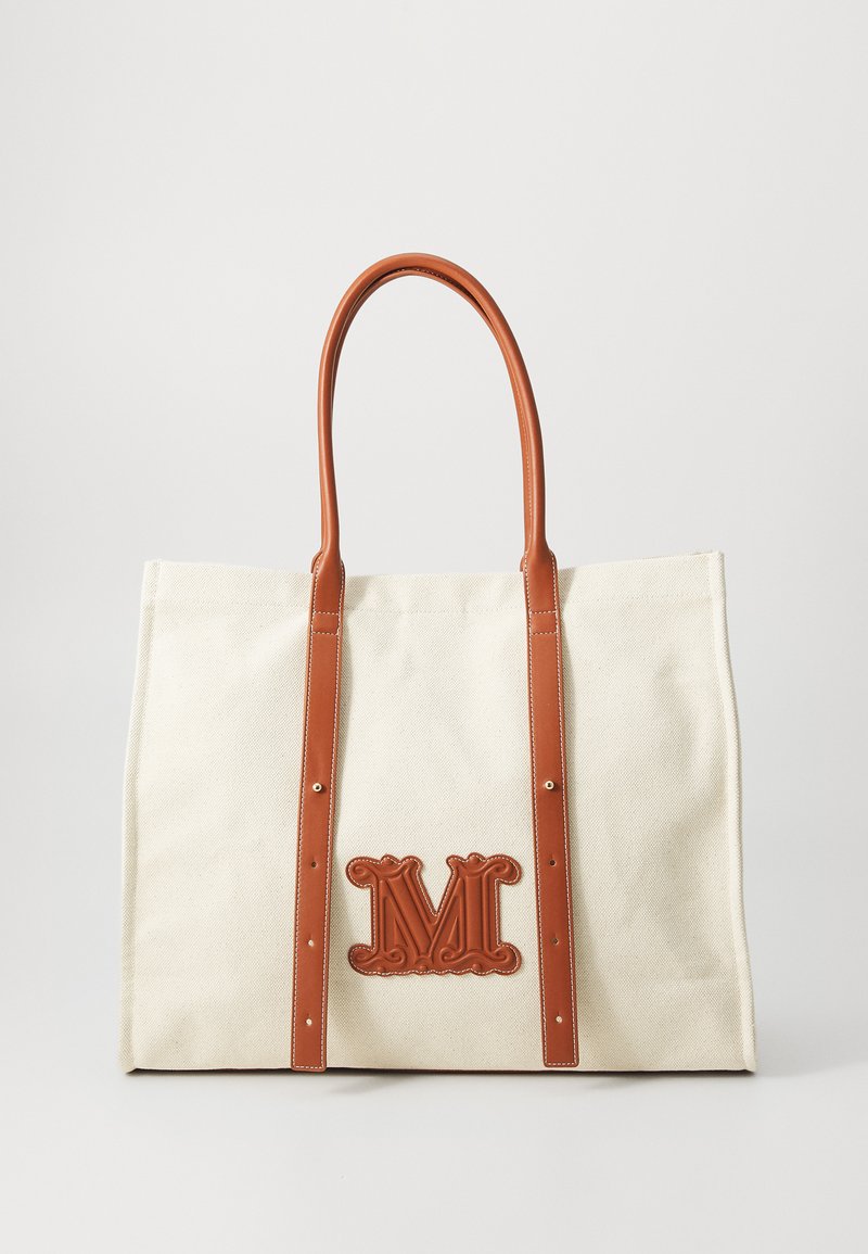 Max Mara Beachwear - BRAVABEACH - Shopping bag - sand, Suurenna