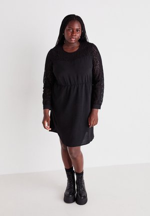 VMCALVA SHORT DRESS  - Koktailové šaty/večierkové šaty - black