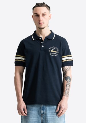Ocean Pacific, OCEAN PACIFIC HERREN POLOSHIRT NORMALE PASSFORM CANGGU - Polosärk - dark navy beige sand
