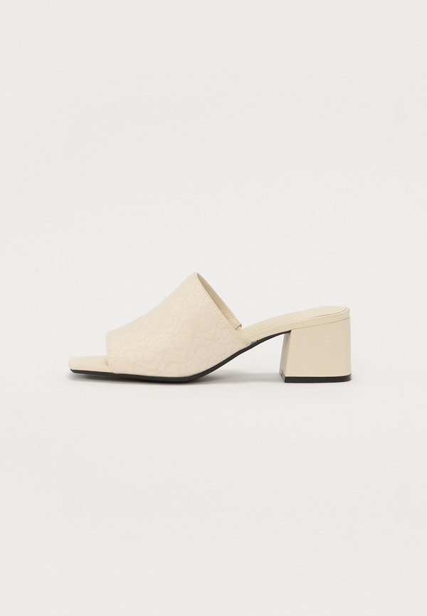 JACQ - Heeled mules - turtle dove