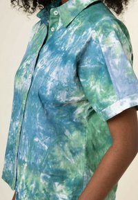 FRNCH CHERYN - Hemdbluse - green / light blue