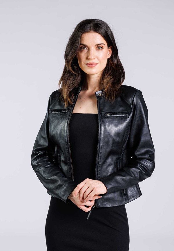 SHORT KALIA - Lederjacke