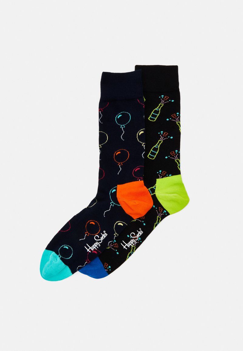 Happy Socks YOU DID IT SOCKS GIFT SET UNISEX 2 PACK Socks black