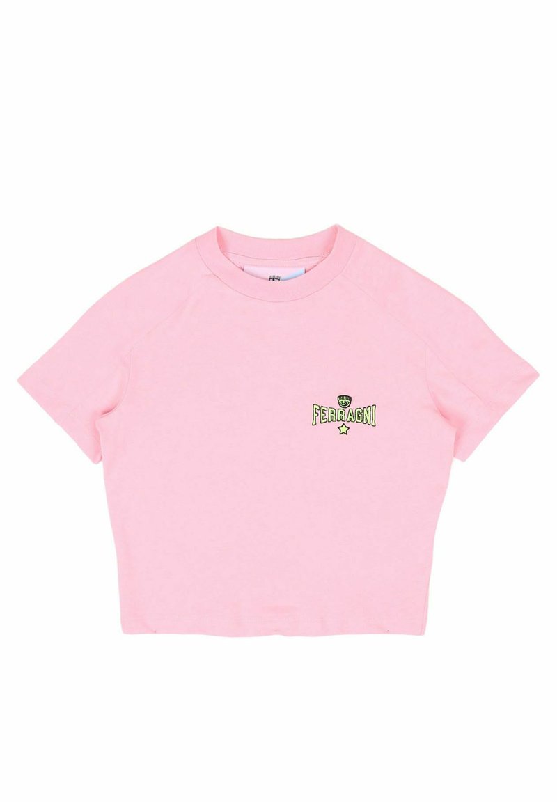 CHIARA FERRAGNI T-shirt print donkerroze