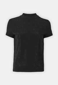 MOCK NECK ALL OVER 4G  - T-shirts med print -  black