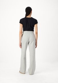JJXX JXALLY REG WIDE PANTS - Tepláky - light grey melange
