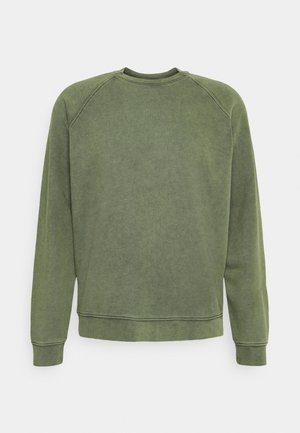Sweater - mottled olive
