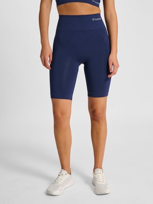 Hummel, SEAMLESS - Cycling shorts - black iris