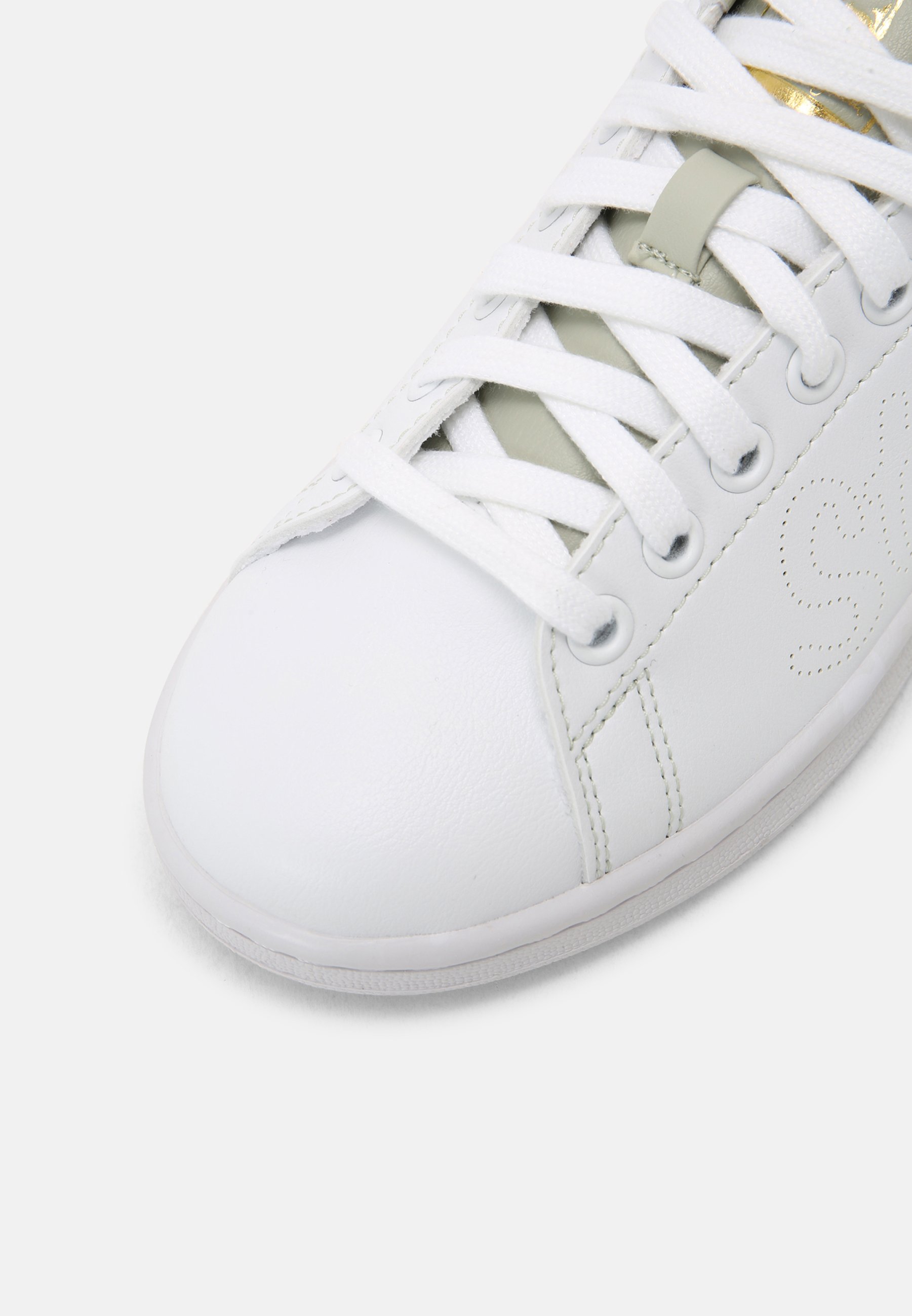 adidas Originals STAN SMITH W - Sneakers basse - white/halo green/gold  metallic/bianco - Zalando.it