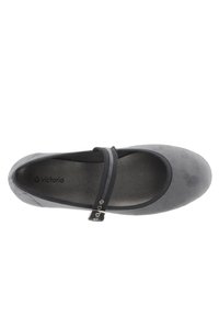 Victoria Shoes ODA TERCIOPELO - Ballerine con cinturino - gris