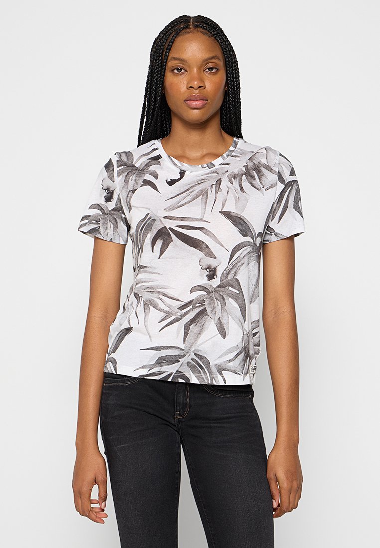 G-Star T-shirt print wit G-Star T-shirt print wit