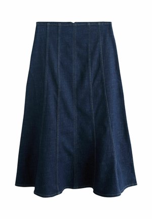 TALL FIT - FULL SEAMED MIDI  - Jeansrock - denim rinse