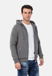 Cipo & Baxx Sweatjacke - anthracite