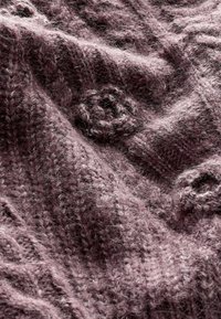 Next CABLE FLOWER  _ REGULAR FIT - Cardigan - purple