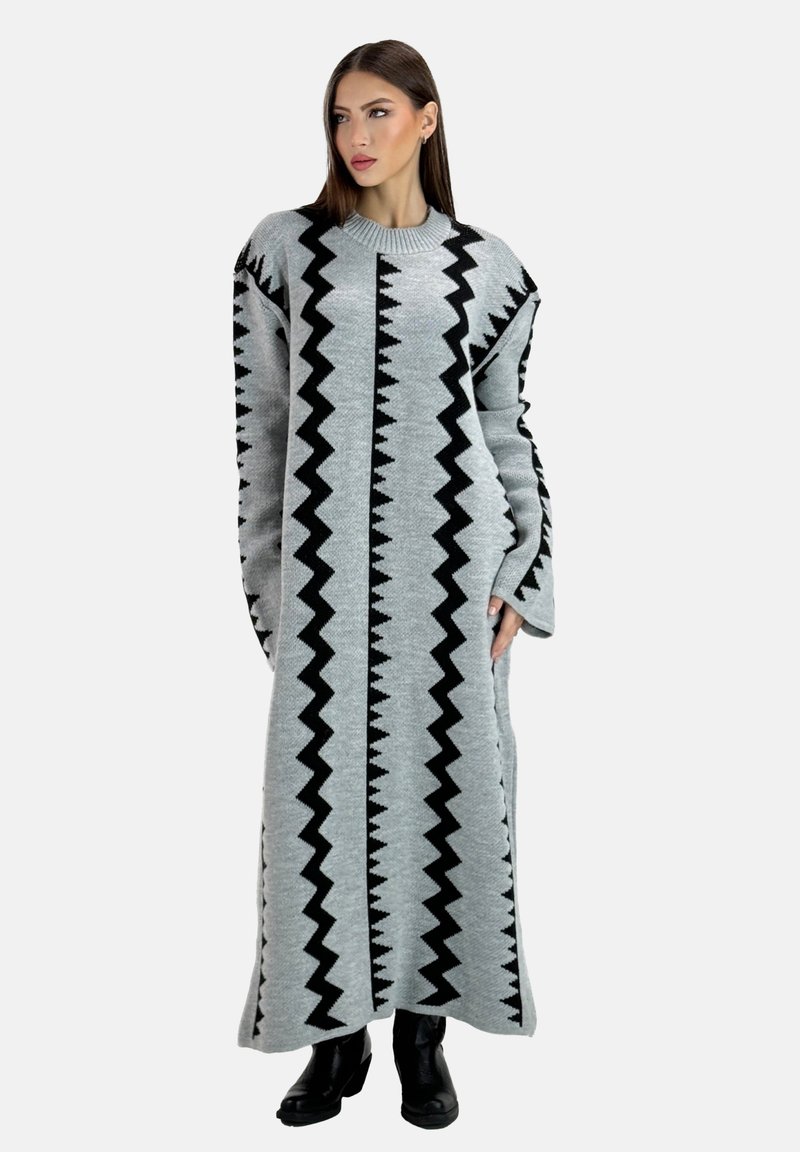 Elara Robe longue - grau