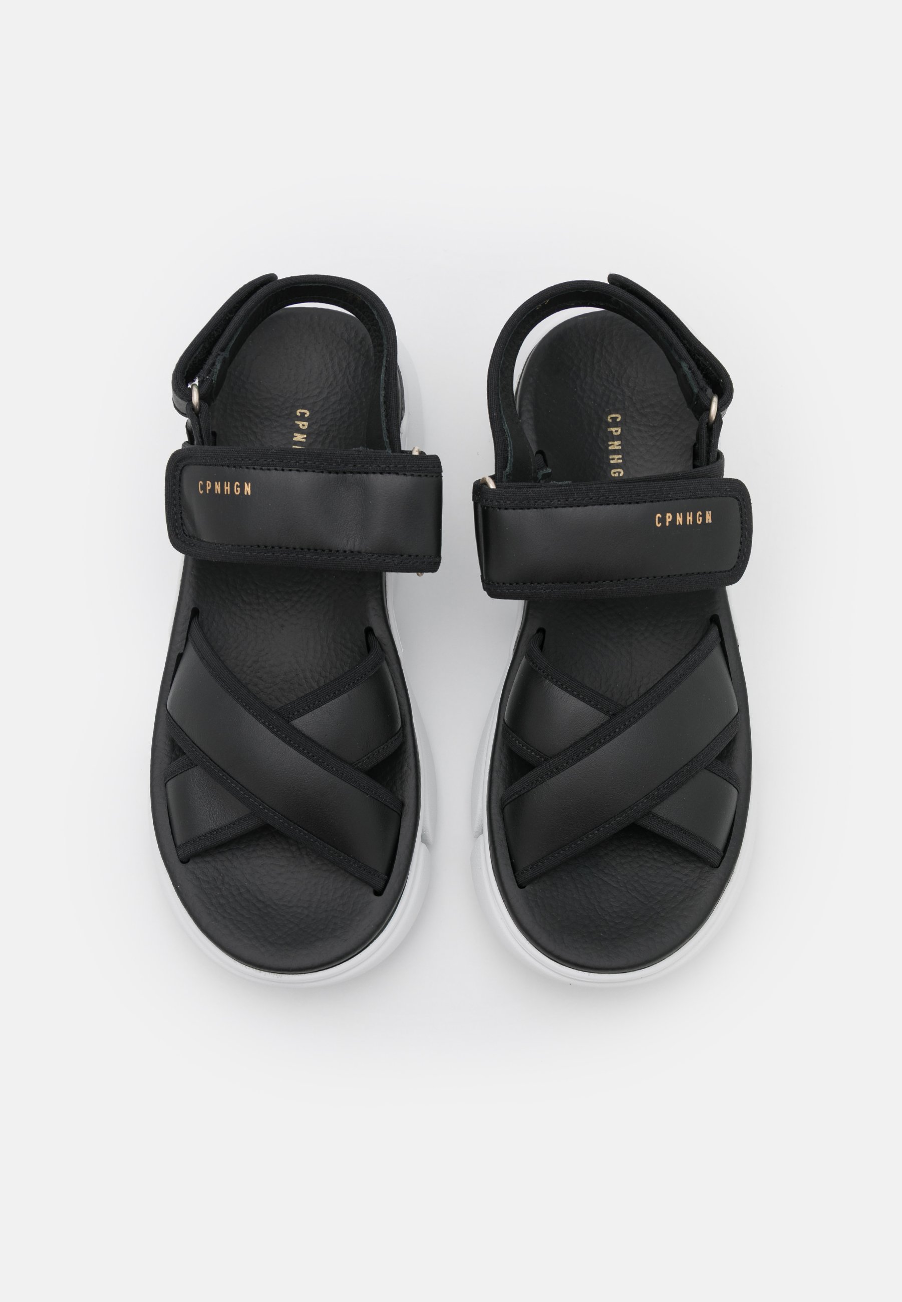 Zwarte COPENHAGEN STUDIOS Slippers CPH706 | Omoda