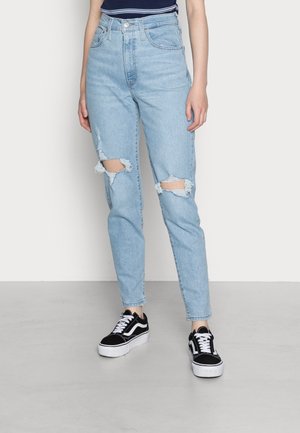 Vaqueros mom - light-blue denim