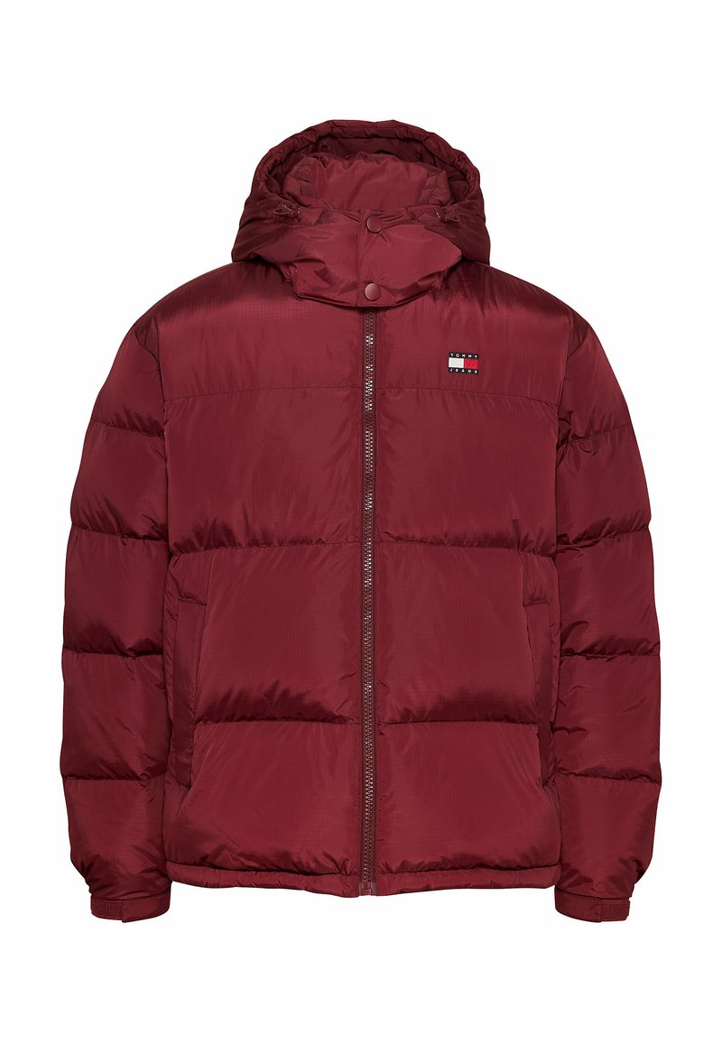 Alaska Hilfiger Winterjacke Herren Rot Tommy Jeans ALASKA PUFFER