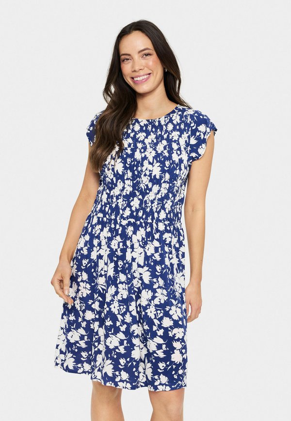GISLA - Freizeitkleid - midnight small ditsy florals