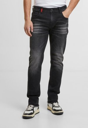 ELADIO OPEN HEM - Jeans Slim Fit - washed black