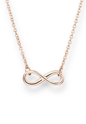 Necklace - rose gold-coloured