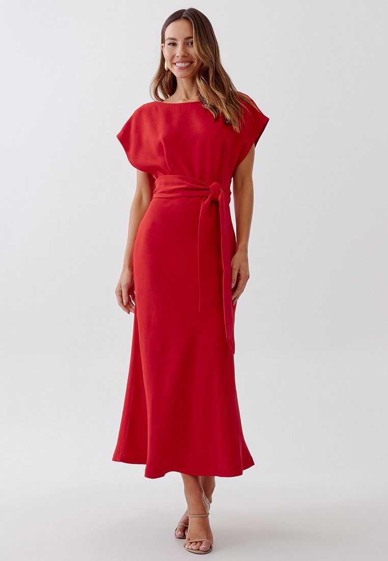 TUSSAH Dnevna obleka - red