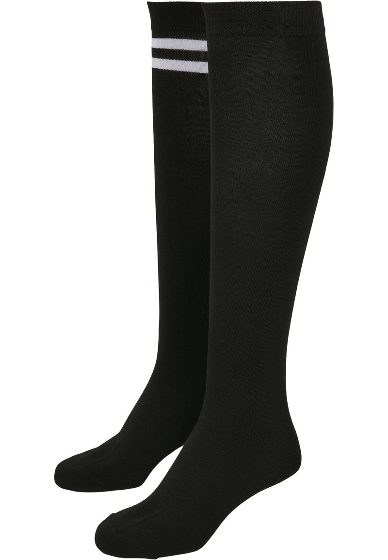 Urban Classics - 2 PACK - Calcetines hasta la rodilla - black, Ampliar