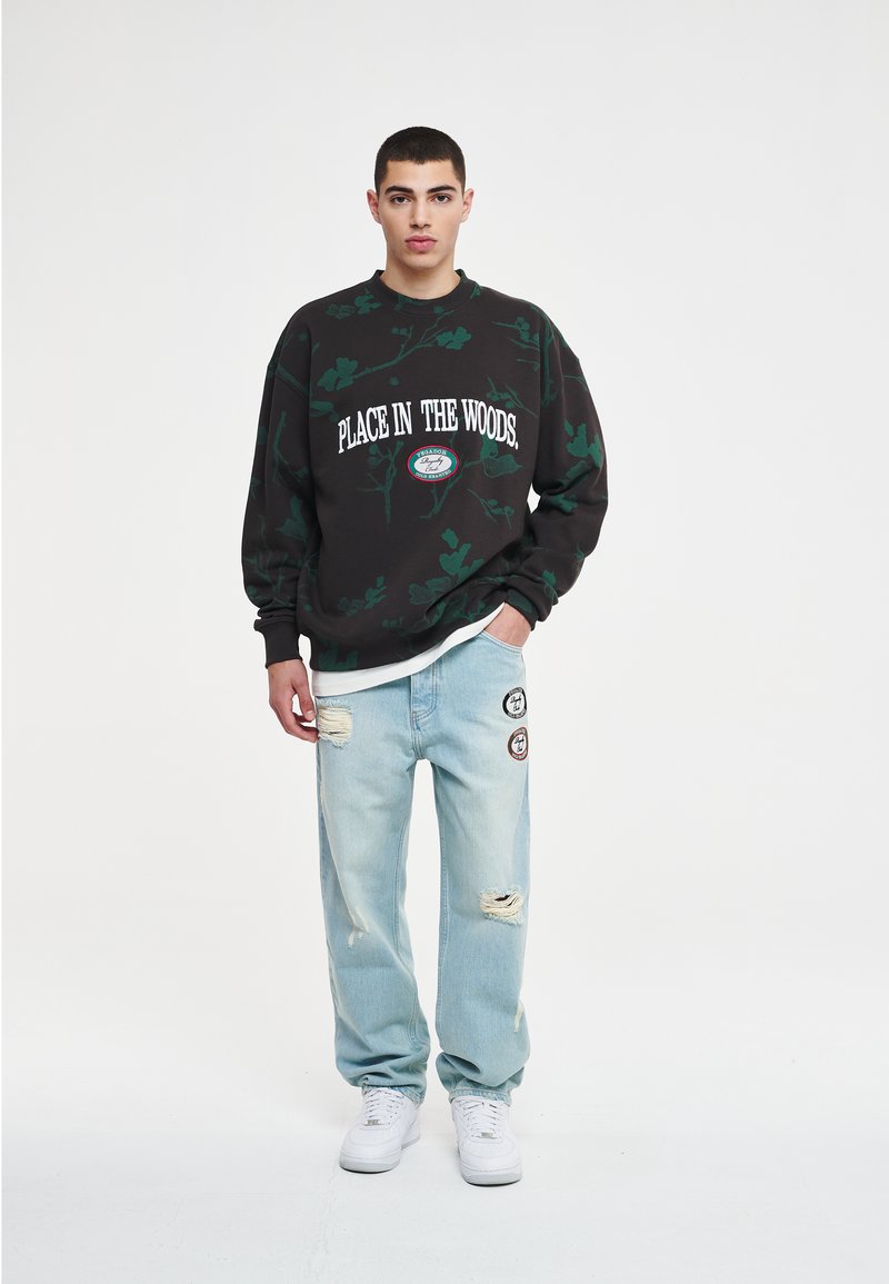 Pegador APSLEY OVERSIZED UNISEX - Sweatshirt - washed iron grey